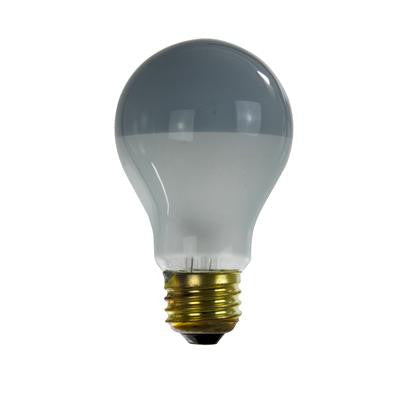 SUNLITE 60W 120V A-Shape A19 SilverBowl Frosted Incandescent Light Bulb