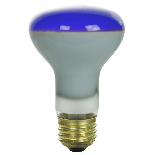 SUNLITE 50w R20 120v Blue Colored R Type Light Bulb