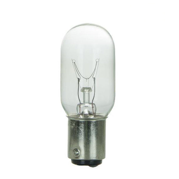 SUNLITE 15w T7 120v Double Contact Base Clear Bulb