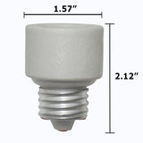 Satco E131 Ceramic E26 to E26 - Medium Base - Porcelain Socket Extender_1