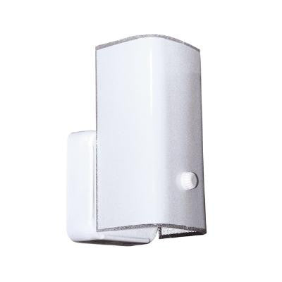 Sunlite White Glass 7 In Vertical Bathroom Fixture