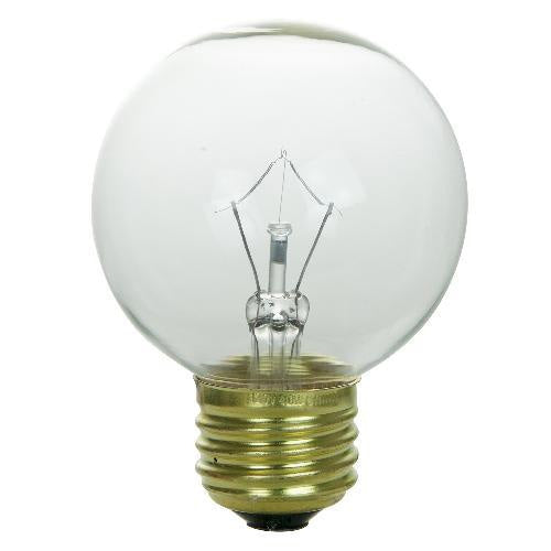 SUNLITE 60W 120V Globe G19 E26 Incandescent Light Bulb