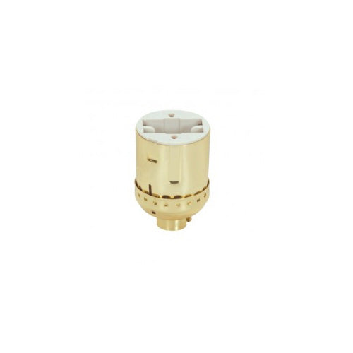 Satco 80/1227 13w GX23 and GX23-2 Fluorescent Bright Gilt Socket