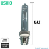 FMD / DNT Lamp Ushio JCS750w 750w 120v P28 Halogen Bulb_2