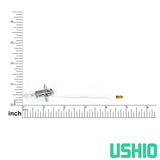 USHIO H3 - 55W JA12V-55W Halogen Bulb w/ bullet terminal_1