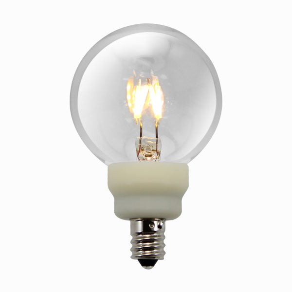 USHIO 0.6W 120V E12 Globe U-LED LED G16.5 2700K Light Bulb