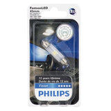 Philips Festoon LED 43mm 6000K Bright White VisionLED Automotive Bulbs - BulbAmerica