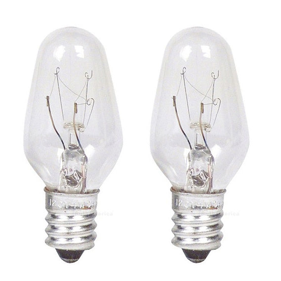 Philips 15w 120v C7 E12 DuraMax Incandescent Light Bulb - 2 Pack