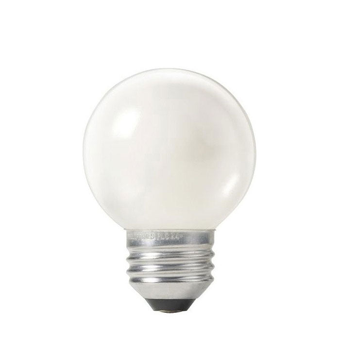 2 pack of Philips 40w 120v Globe G16.5 DuraMax Decorative Incandescent Light Bulb