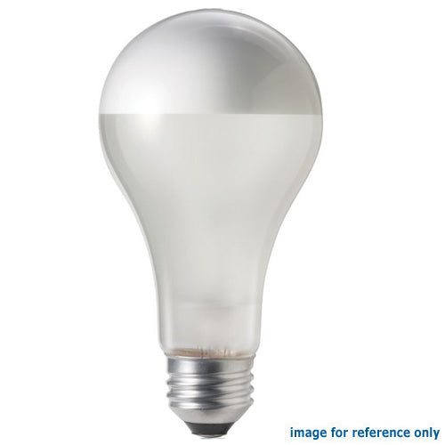 Philips 60w 120v A-Shape A19 Frost Silvered Bowl Incandescent Light Bulb