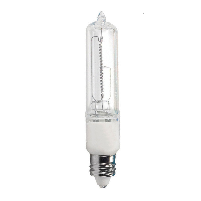 Philips 250w 130v T4 E11 Mini Candelabra Clear Halogen Light Bulb