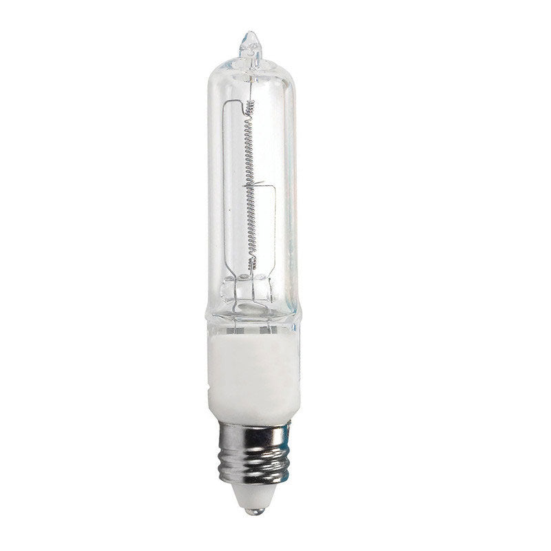 Philips 250w 120v T4 E11 Clear Mini Candelabra Halogen Light Bulb