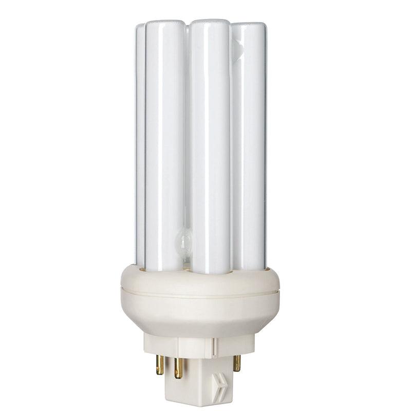 Philips 18w Triple Tube 4-Pin 3000k Warm White GX24q-2 Fluorescent Light Bulb