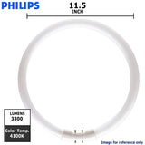 Philips 40w Master TL5 Circular Cool White 4100k 2GX13 Fluorescent Light Bulb - BulbAmerica