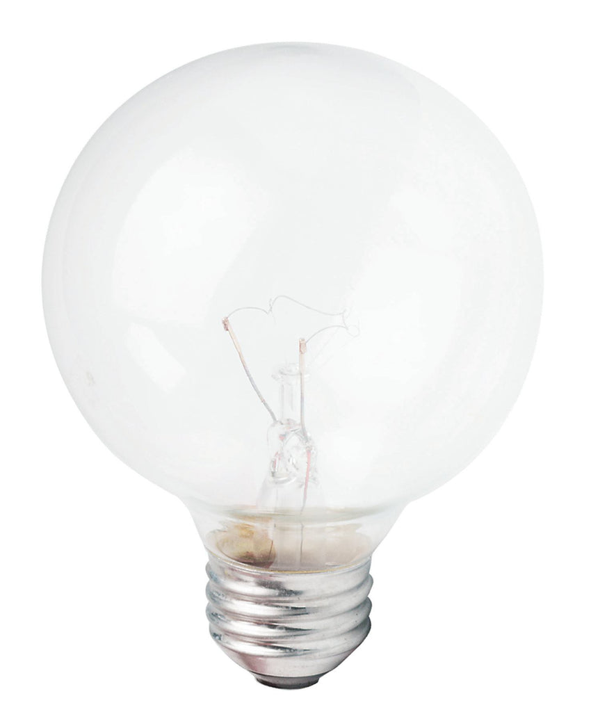 Philips 60w 120v Globe G25 E26 DuraMax Decorative Incandescent Light Bulb