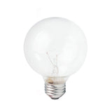 3PK - Philips 40w 120v Globe G25 Clear DuraMax Deco Incandescent Light Bulb
