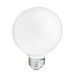 Philips 40w 120v Globe G25 White E26 DuraMax Deco Incandescent Light Bulb