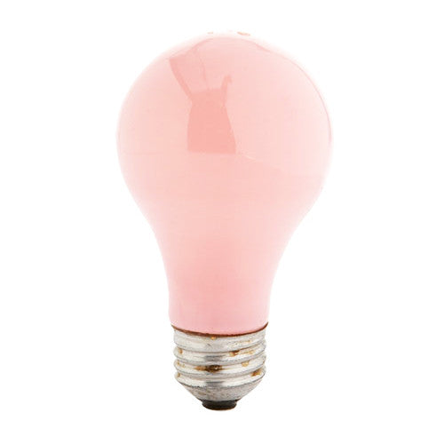 Sylvania 50/100/150W 120V A21 Soft Pink 3-way Incandescent bulb