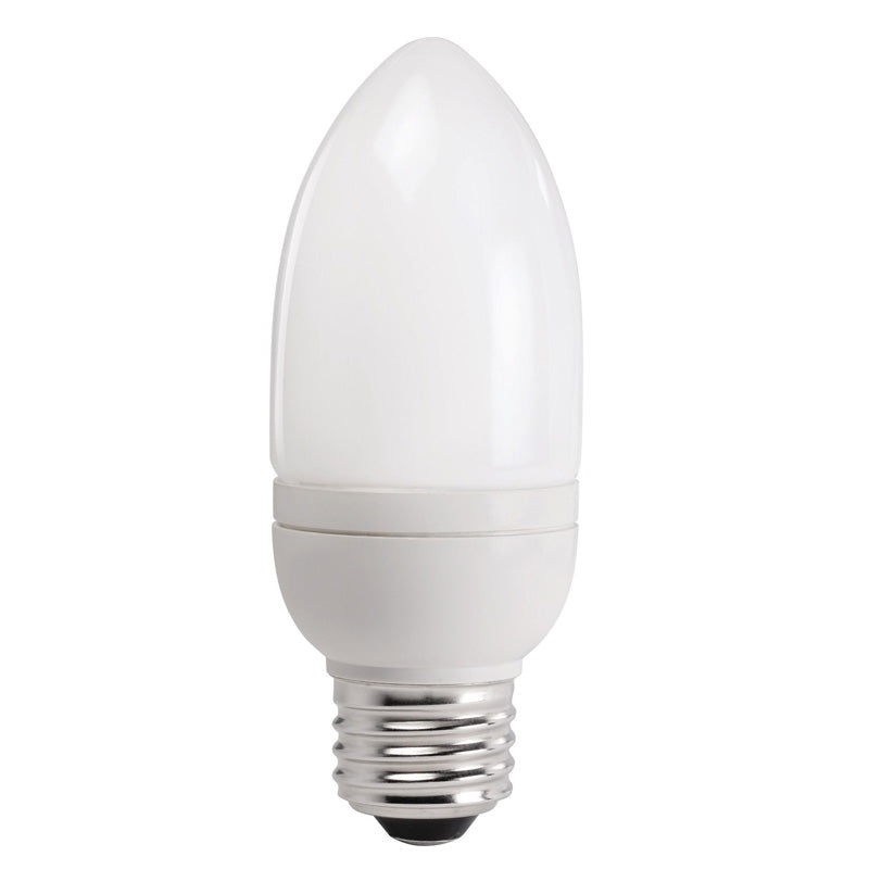 Philips 9w 120v 2700k Candelabra E12 Fluorescent Light Bulb