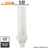 Sylvania 21112 - 18w Double Tube 2-Pin G24D-2 Base 3000K Fluorescent Bulb_1