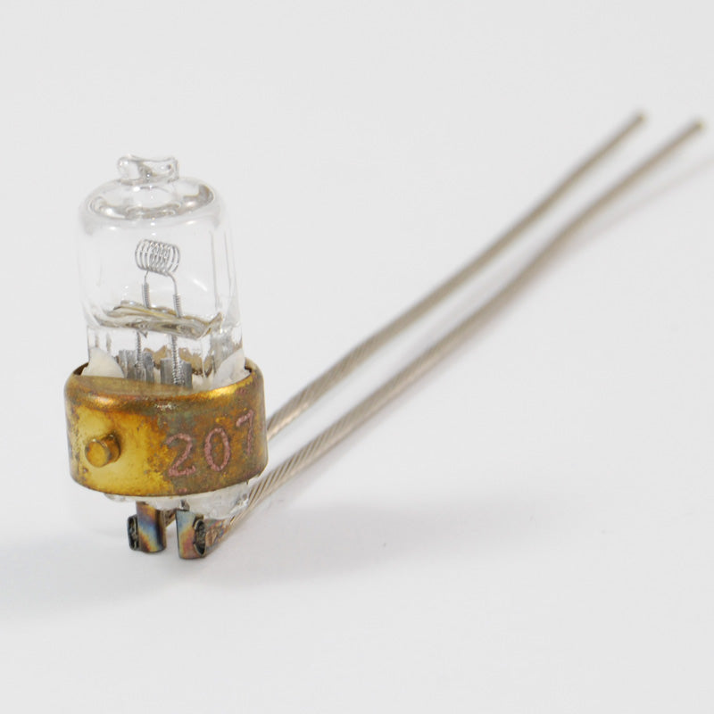 GE  2074 - 25w 7v T3 Wire Terminal Base Miniature Bulb