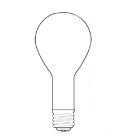 GE 1000w PS52 E39 Frosted Incandescent Light Bulb