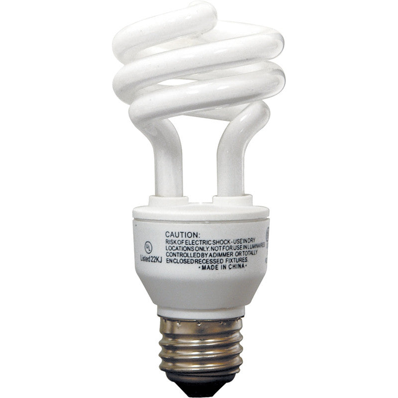 GE 14w T3 Compact Fluorescent 4100K Cool White CFL Light Bulb