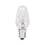 Philips 4w 120v C7 Clear E12 Night Light Incandescent Light Bulb