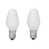 Philips 4w 120v White C7 Night Light White Incandescent Light Bulb - 2 pack