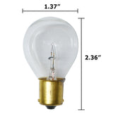GE  309 - 25w S11 28v Low Voltage Aircraft Light bulb - BulbAmerica