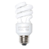 SYLVANIA 11w 120v Compact Fluorescent Medium Base Mini Twist Fluorescent Light Bulb