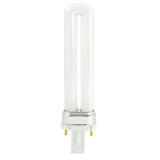 LUXRITE 9W Single Tube 2-Pin 4100K G23 Fluorescent Light Bulb