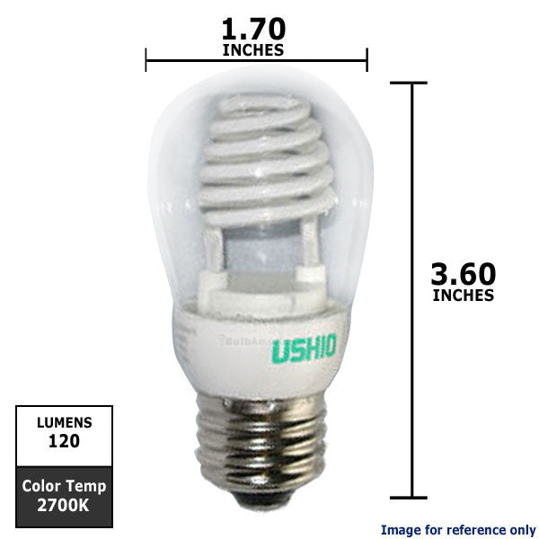 Ushio 3w CF3CC 2700k E26 Base Cold Cathode bulb