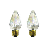 2Pk - Sunlite 25w 120v Medium Auradescent Flame Twist Aurora 33020-SU lamp
