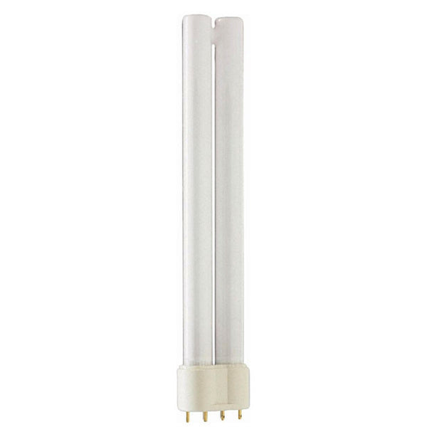 Philips 18w 2G11 3000K PL-L Single Tube 4-Pin Fluorescent Light Bulb ...