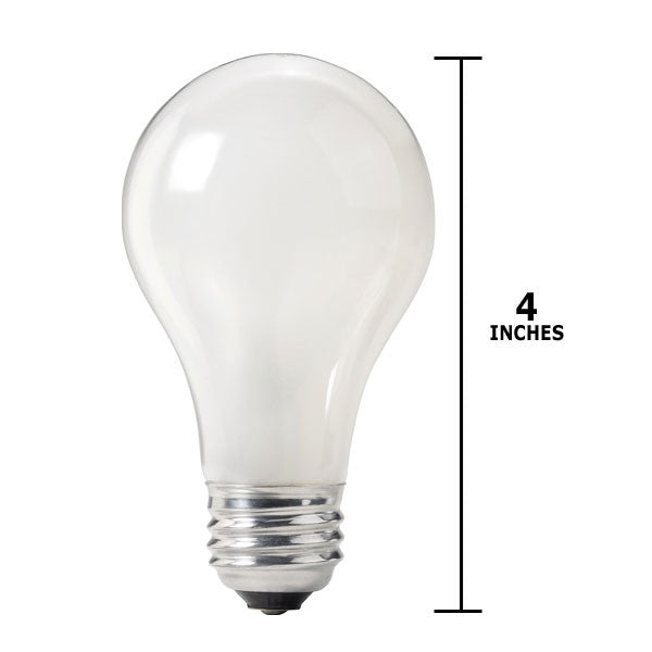 2PK - Philips 60w 120v A19 Frosted E26 2760K Incandescent Light Bulb
