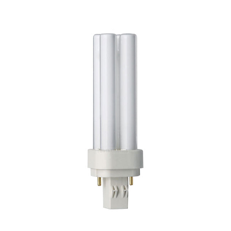 Philips 13w 2700k PL-C ALTO 13W/827 Double Tube 2-Pin Fluorescent Light Bulb
