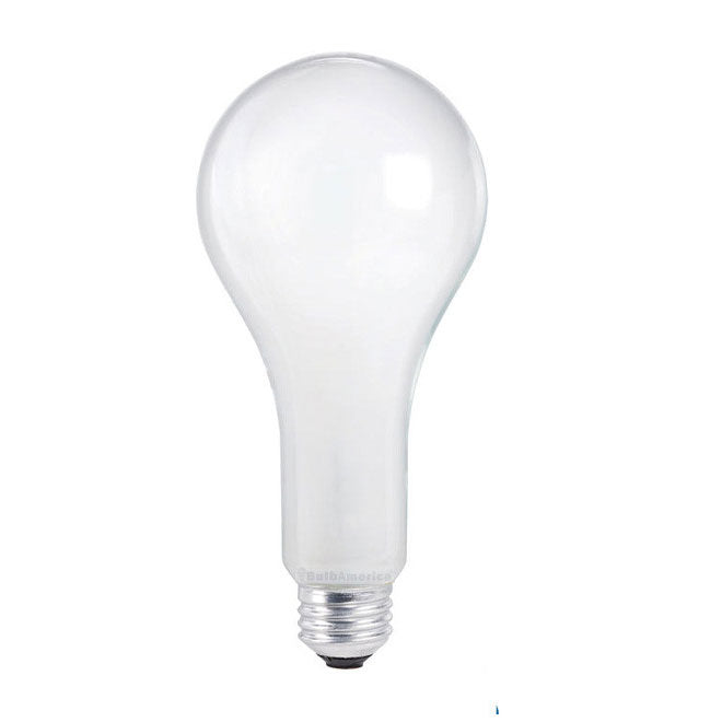 Philips 300w 120v PS25 Frosted E26 Standard Life PS Incandescent Light Bulb