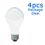GE 75w 120v A19 E26 Base Incandescent 4 bulbs /Pack_1
