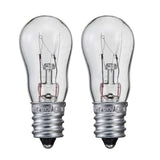 Philips 6w 120v S6 E12 Clear Incandescent Light Bulb - 2 pack