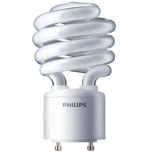 Philips 23w Twist GU24 EL/mDT 2700k Warm White Fluorescent Light Bulb