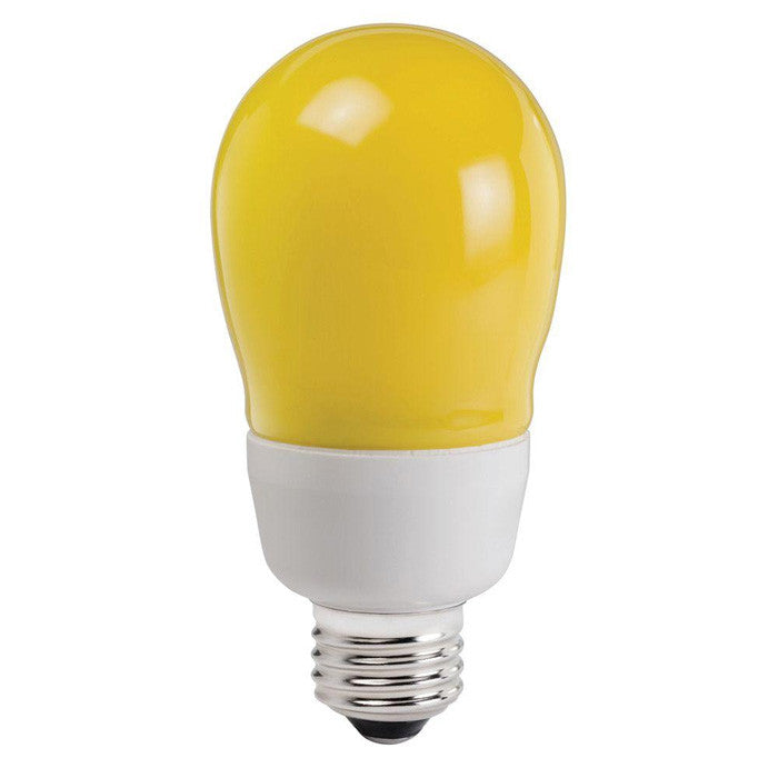 Philips 14w Yellow Bug Light A19 Compact Fluorescent Bulb - 60w equiv.
