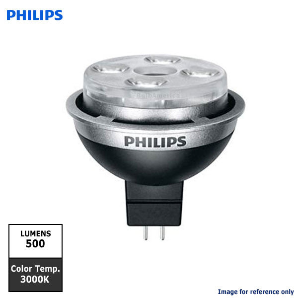 Philips 10w Dimmable MR16 Endura LED 3000k Narrow Flood Light Bulb