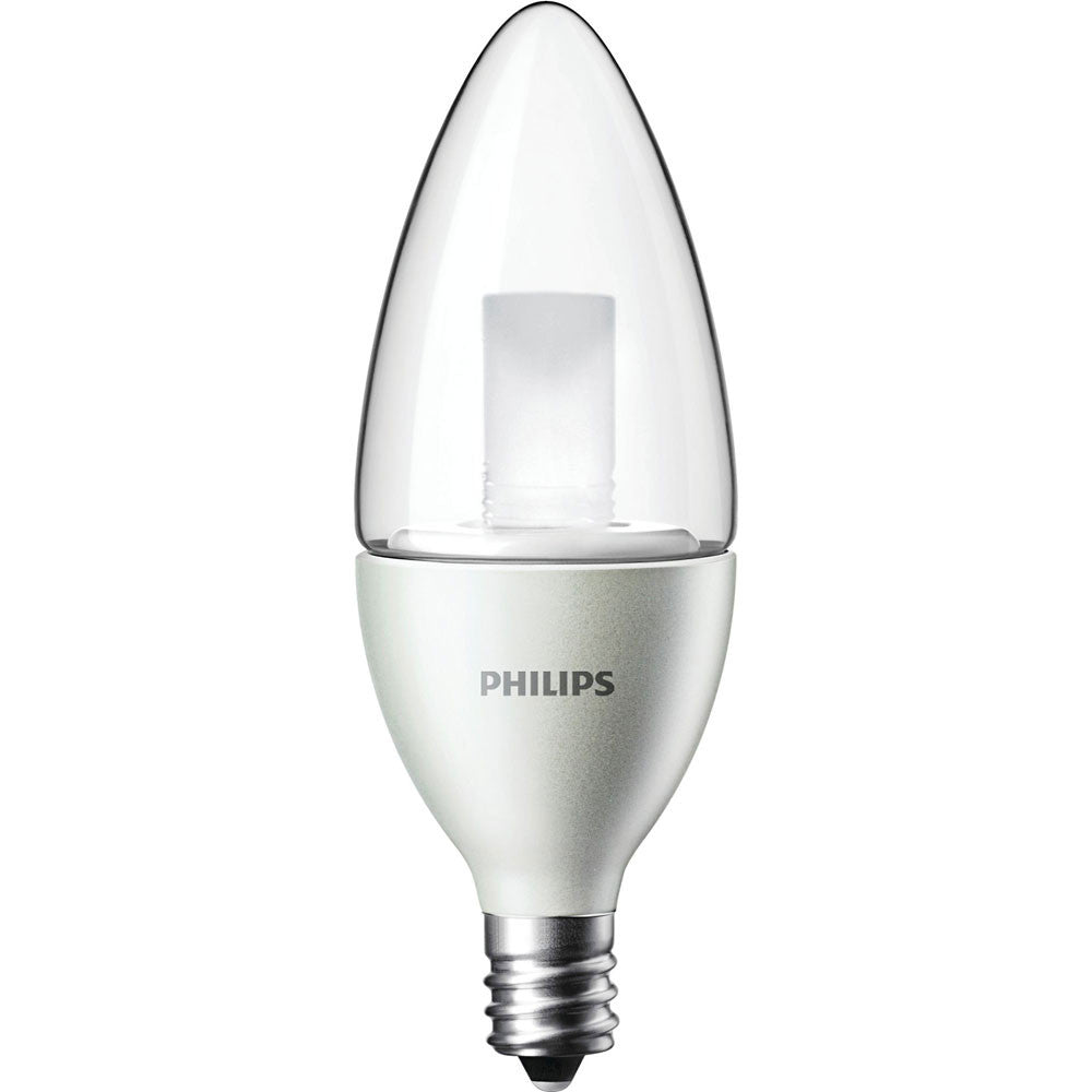 Philips 3w 120v LED dimmable B11 2700k Candelabra light bulb