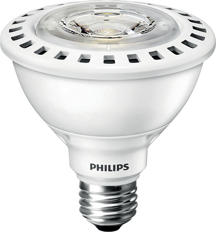 Philips 12w 120v PAR30 FL36 3000k E26 White Airflux LED Light Bulb