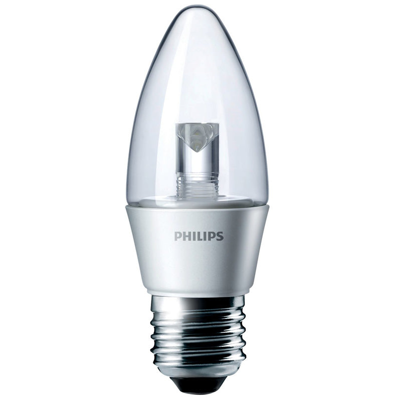 Philips 3.5w 120v E26 B11 Candelabra 2700K Warm White Dimmable LED Light Bulb