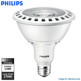 Philips 19w 120v PAR38 FL36 Warm White 2700k AirFlux Technology LED Light Bulb - BulbAmerica