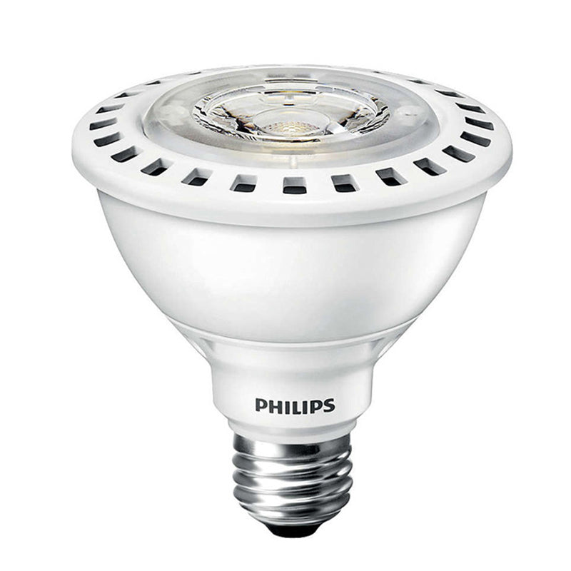 Philips 12W PAR30S LED 2700K Warm White Flood Single Optics Bulb