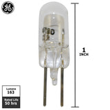 GE 12723 774 - 8w 12v T2.25 2-Pin G4 Low Voltage Miniature Automotive Bulb_3