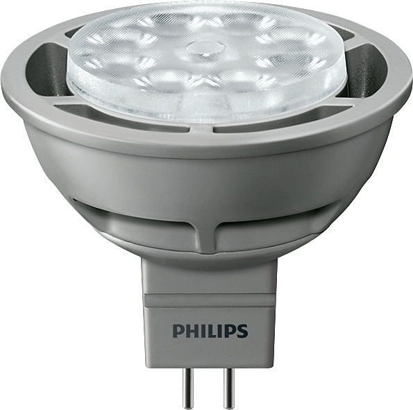 Philips AirFlux 6.5W MR16 LED 2700K Warm White light Flood 35D Dimmable Bulb
